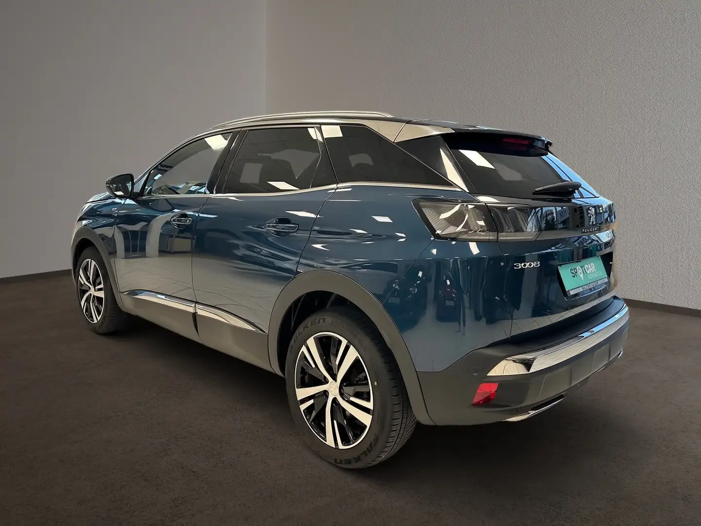 Peugeot 3008 GT 1.2 136 e-DSC6 Hybrid PDC/RFK/SHZ/NAVI/F-LED Azul - 2