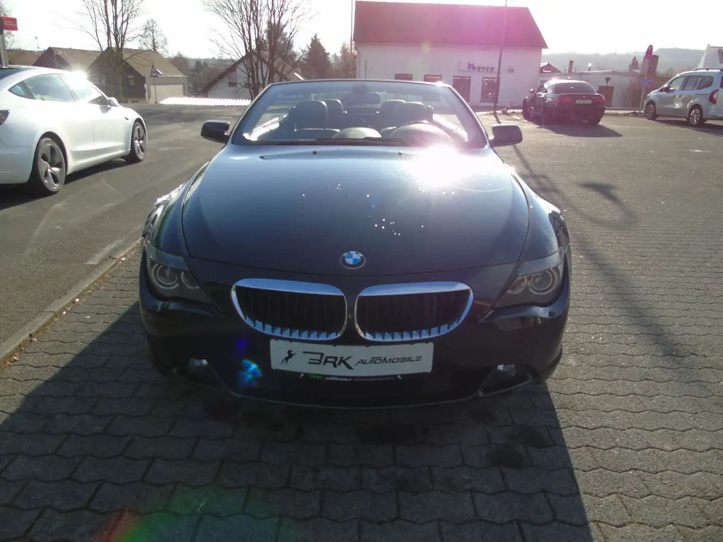 BMW 630 i Cabrio **NAVI**LEDER**XENON**VOLL** Siyah - 2