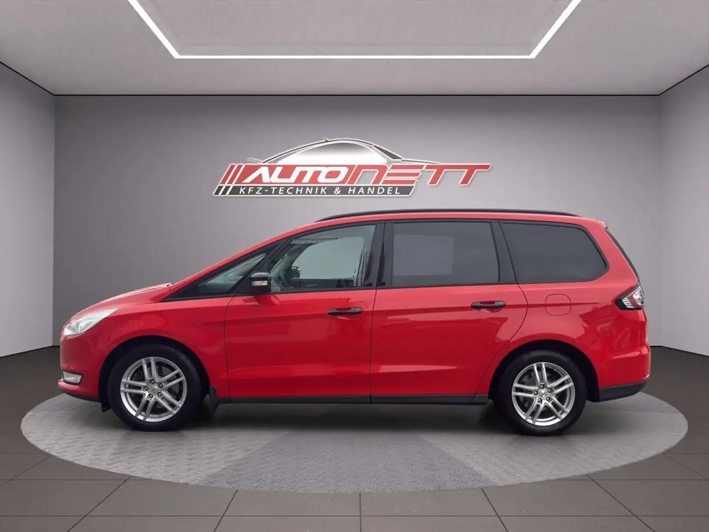 Ford Galaxy Business Rouge - 2