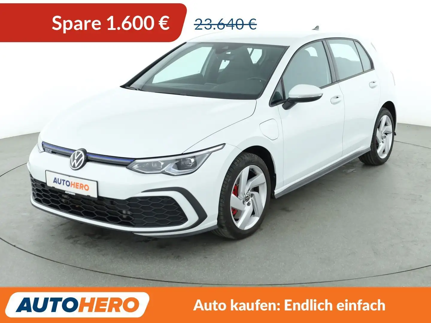 Volkswagen Golf GTE 1.4 GTE Aut.*NAVI*LED*PDC* Weiß - 1