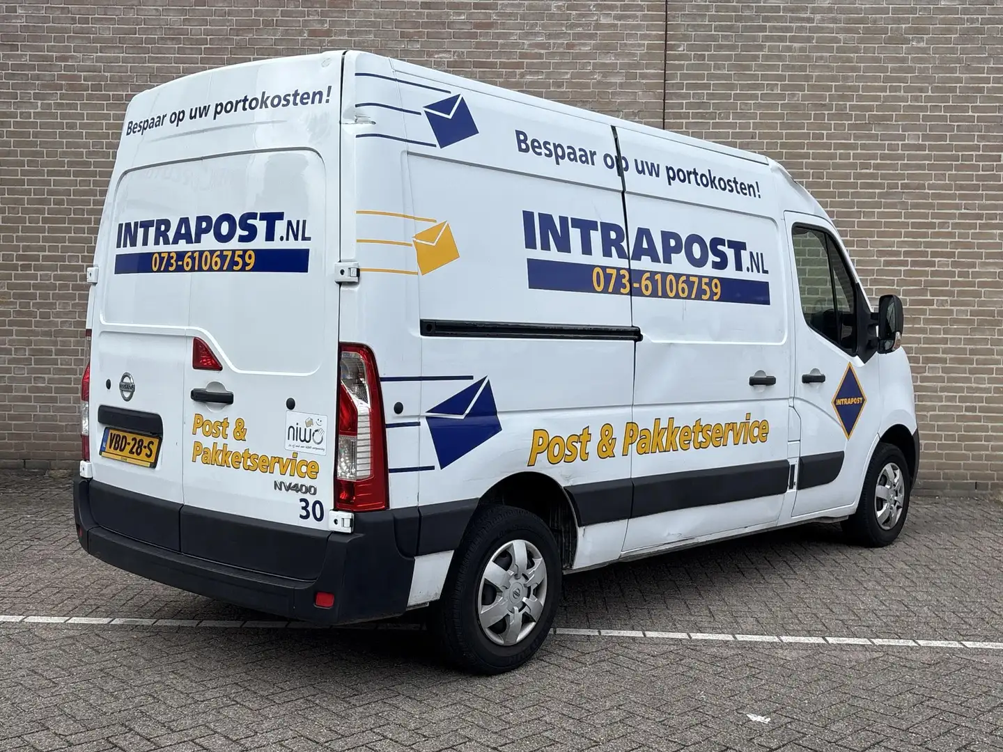 Nissan NV400 2.3 dCi L2H3 Optima € 5.950 NETTO | Euro 6 | Bijri Wit - 2