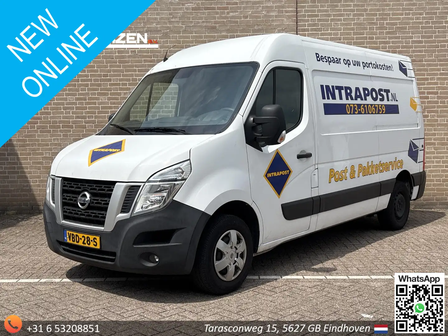 Nissan NV400 2.3 dCi L2H3 Optima € 5.950 NETTO | Euro 6 | Bijri Wit - 1