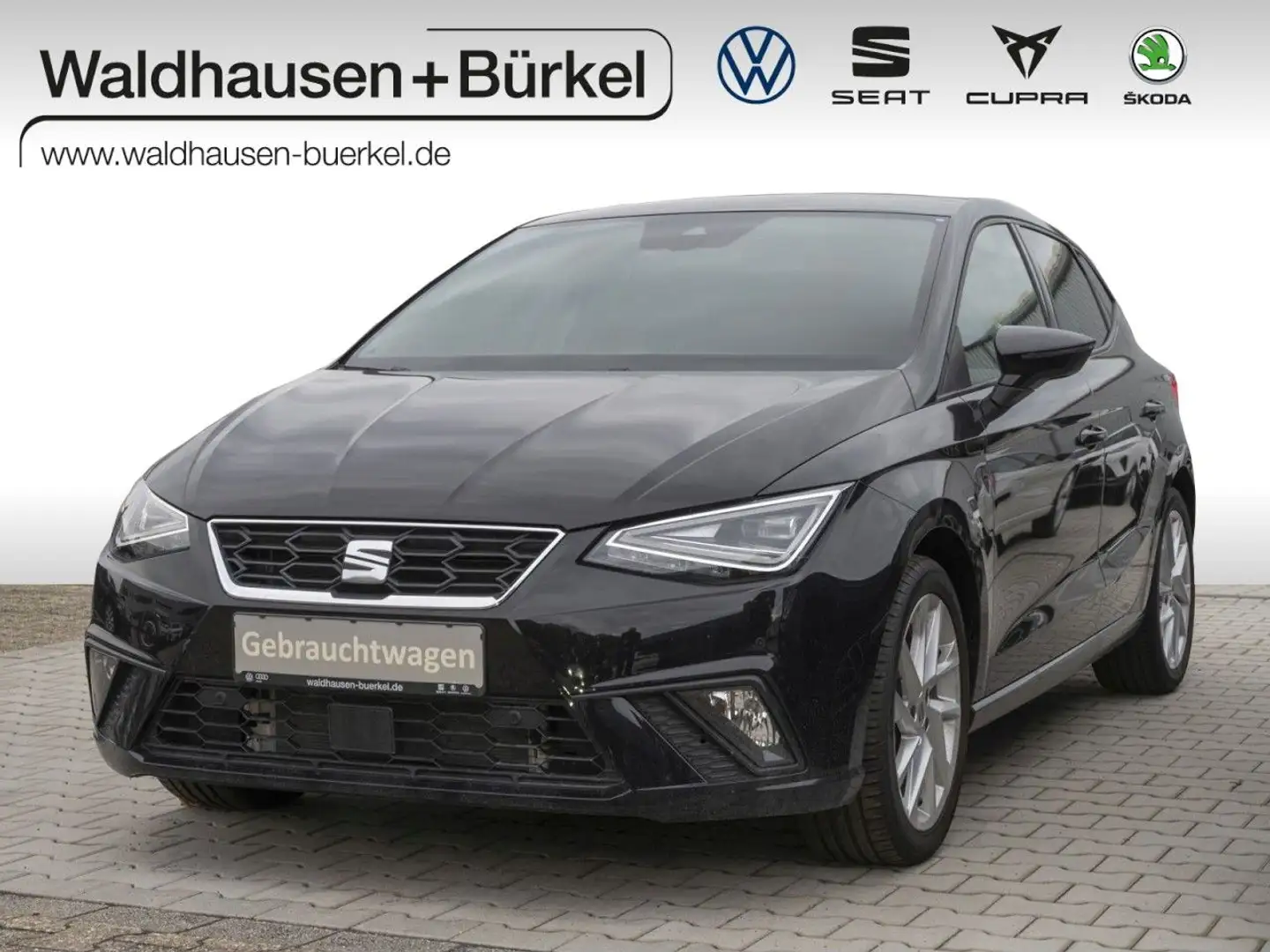SEAT Ibiza FR 1.0 TSI FR OPF+LED+Navi+Kessy+XL+Dinami Schwarz - 1