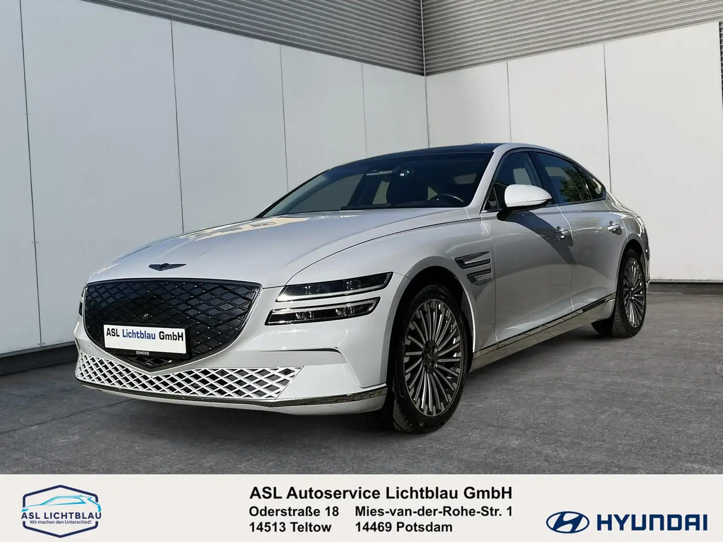 Genesis G80 Luxury Electrified Solardach & Technik-Paket 27... Bleu - 1