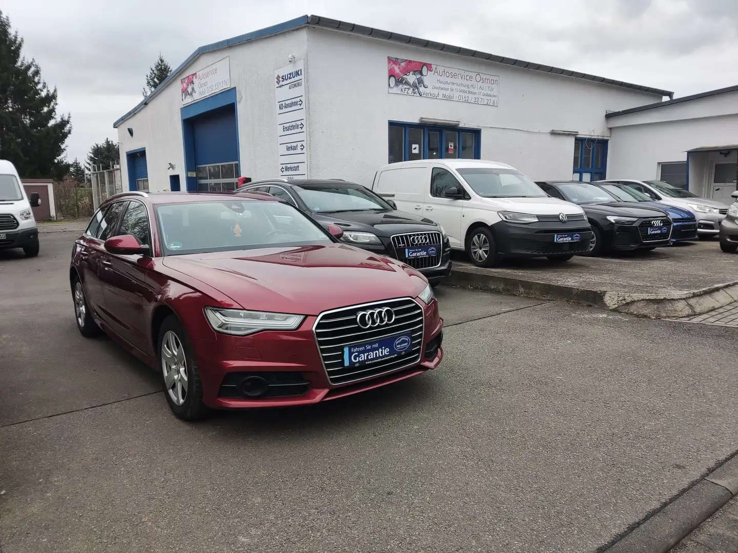 Audi A6 3.0 TDI Avant Piros - 1