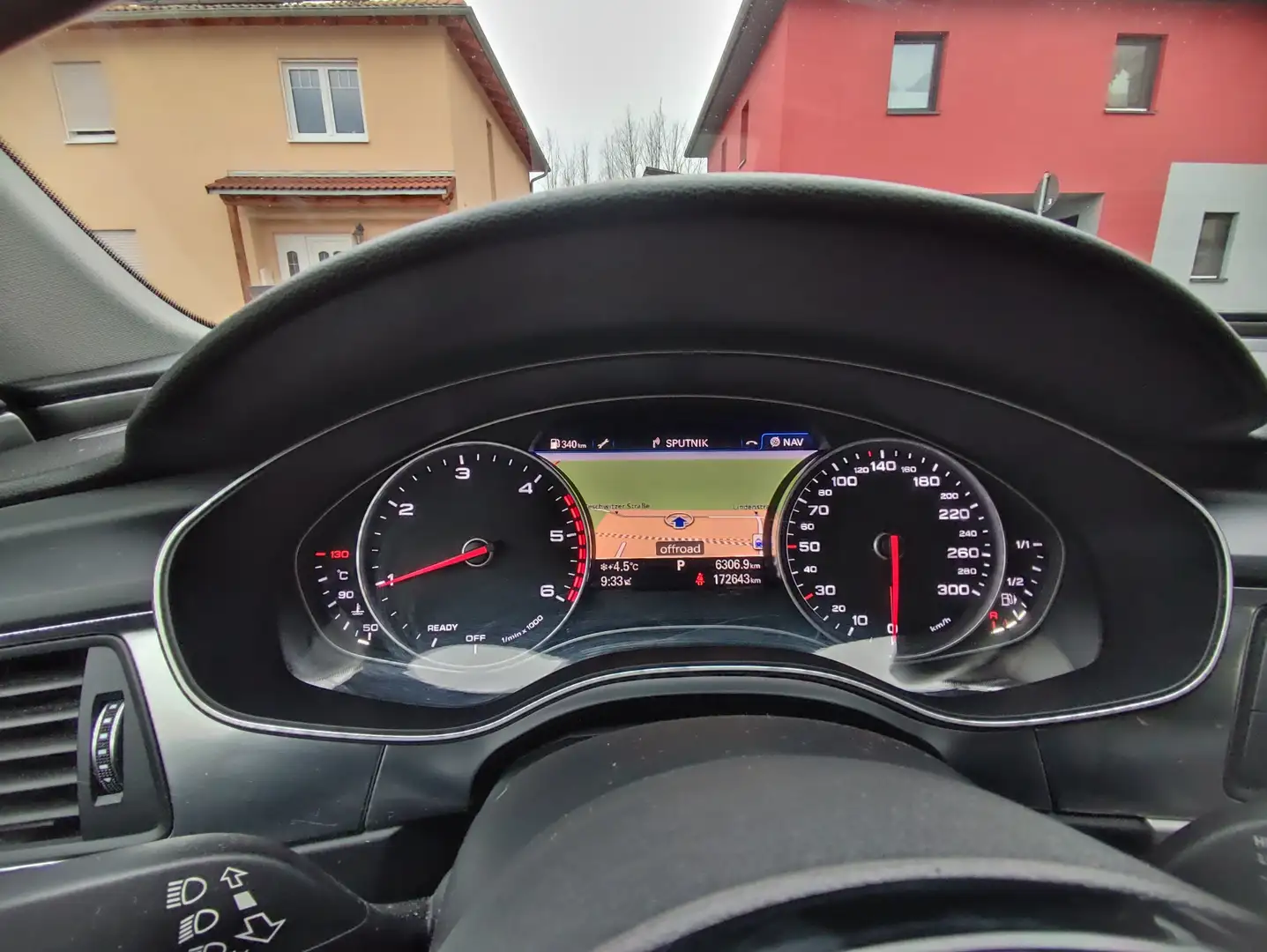 Audi A6 3.0 TDI Avant Piros - 2