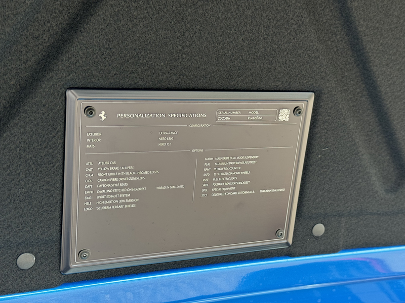 Ferrari Portofino 3.9 V8 HELE Atelier car Carbon CLANCK — photo 17