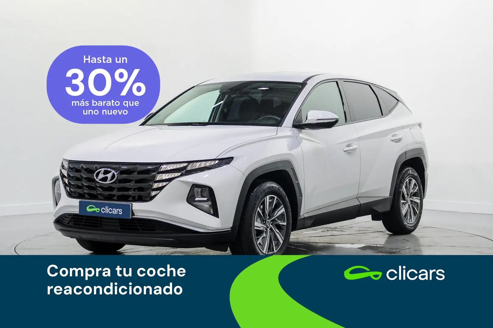 Hyundai TUCSON 1.6 TGDI Klass 4x2 Blanco - 1