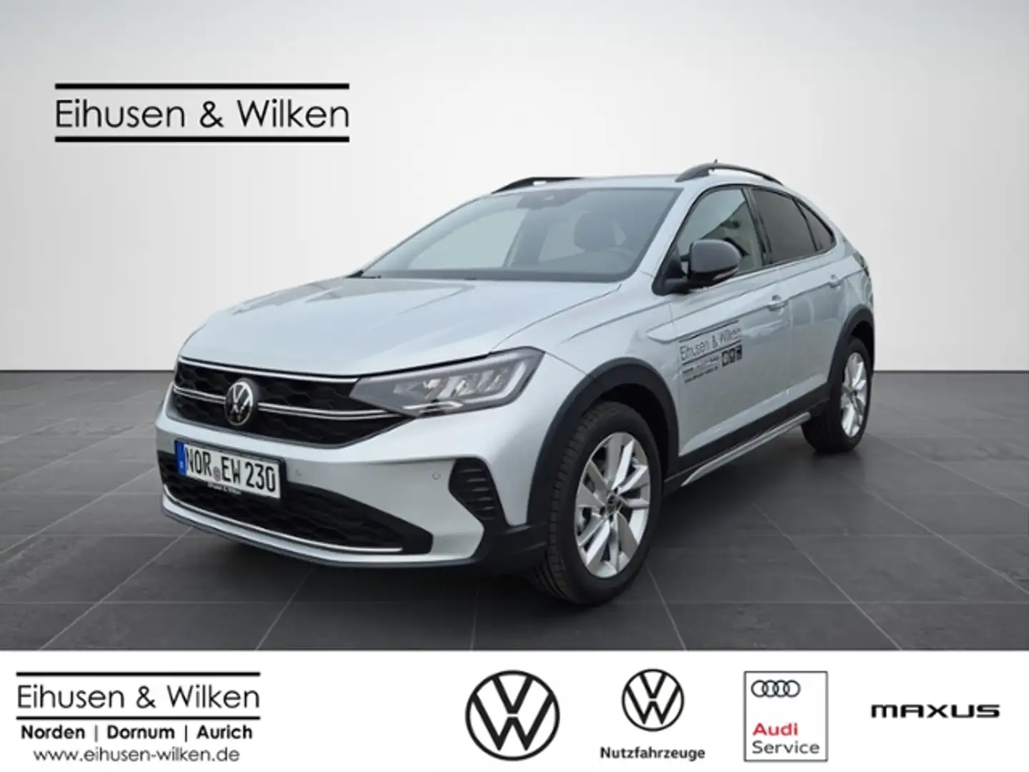 Volkswagen Taigo 1.0+TSI+DSG+GOAL+KLIMA+AHK+DC+ Silber - 1