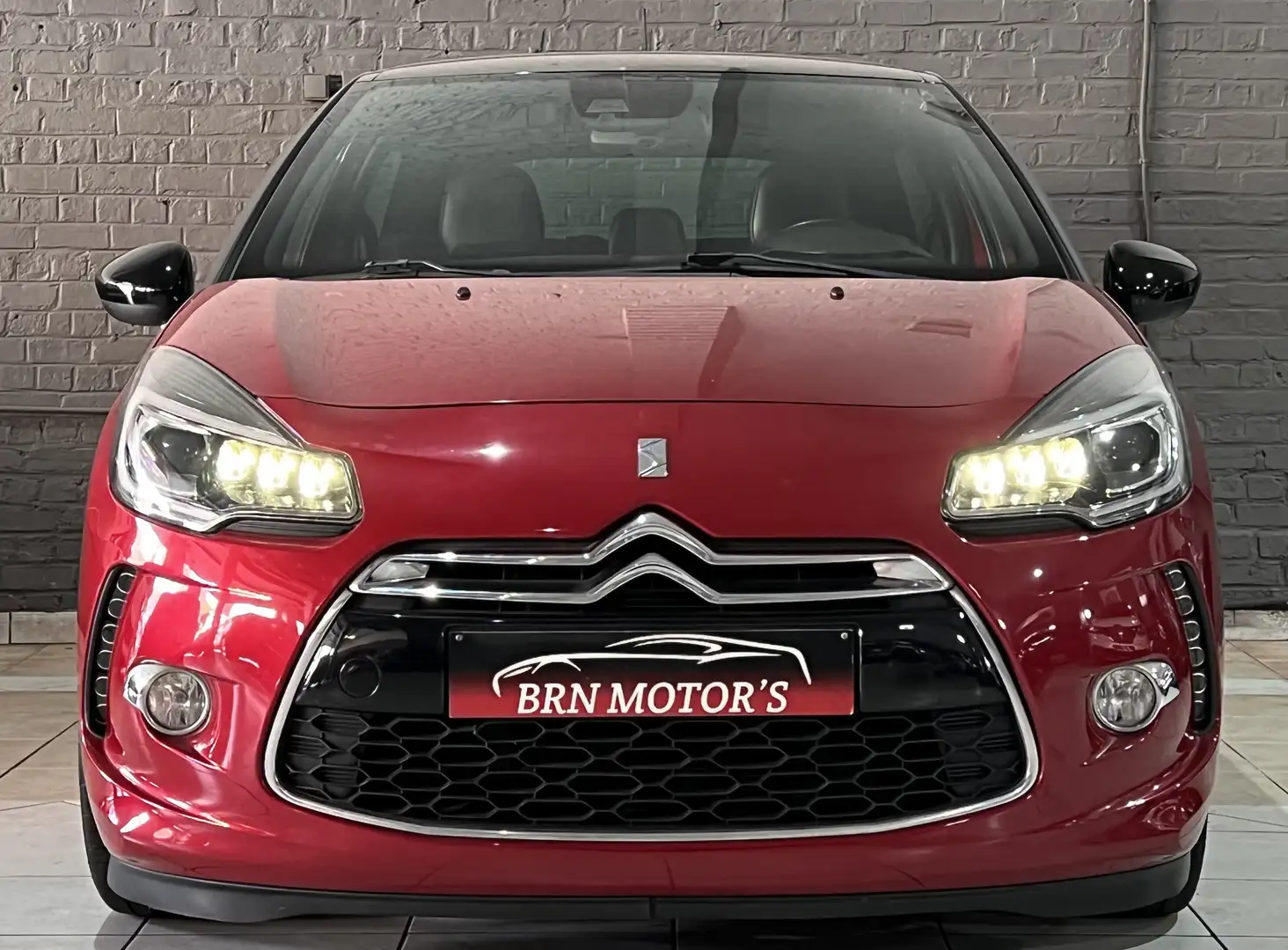 Citroen DS3 DS3 1.6 THP//1ere Pro//Carnet//Navi//Led//Cam/Cuir Rouge - 2