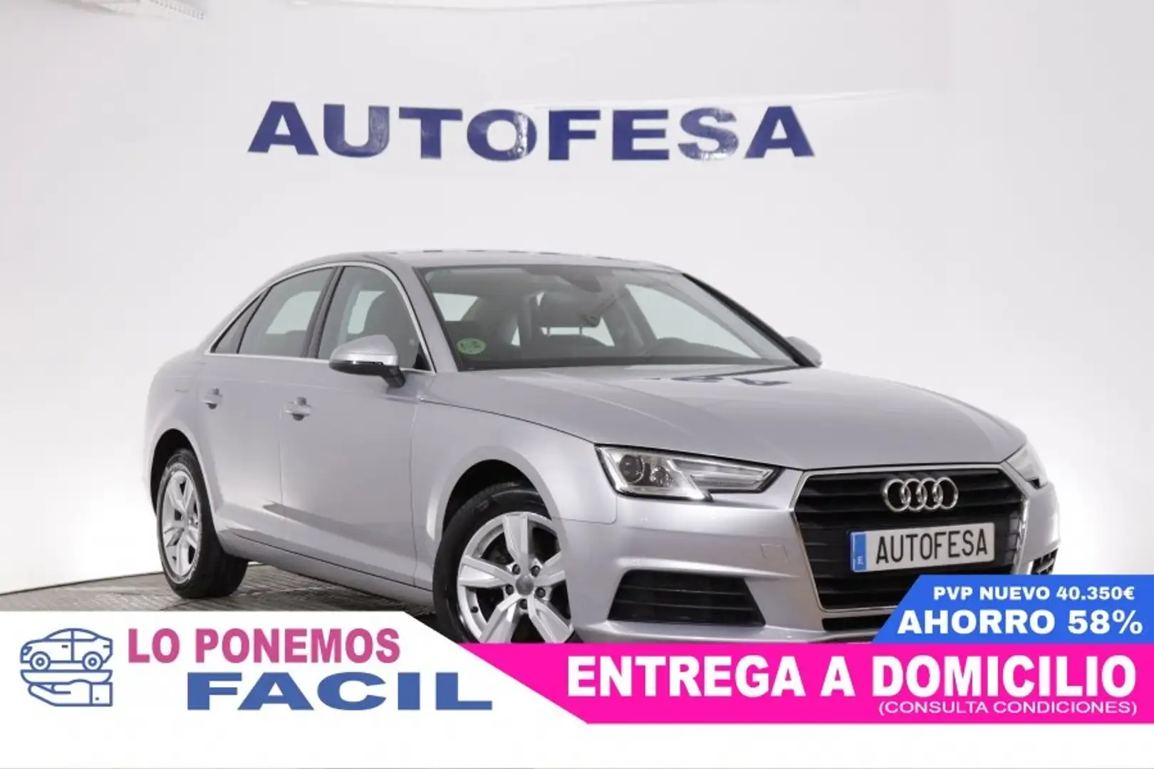 Audi A4 2.0TDI S tronic 110kW Grijs - 2