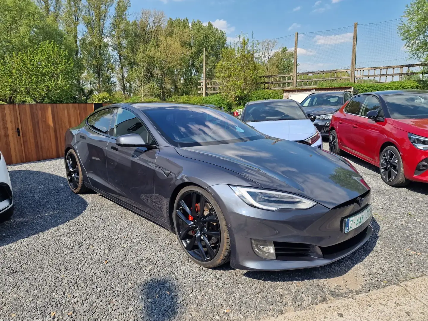 Tesla Model S *** S 75D - AP - 360 Camera - Garantie *** Šedá - 2