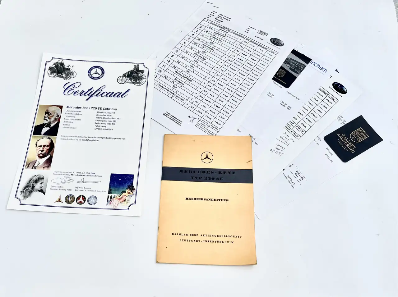 Mercedes-Benz 220 SE Cabriolet "Extensively restored" "Extensively r, foto 7