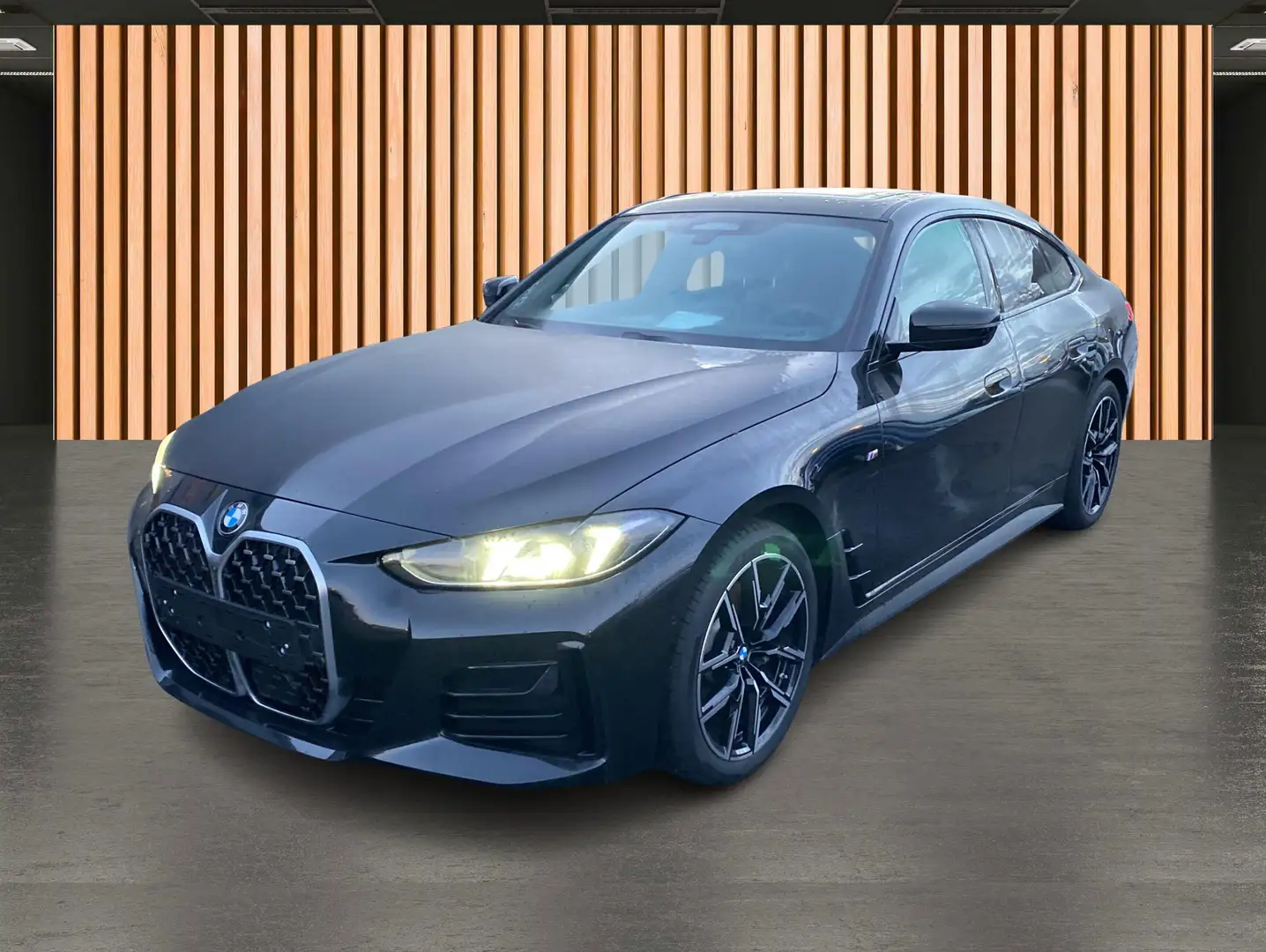 BMW 430 i xDrive M Sport*HeadUp*Glasdach* Noir - 2