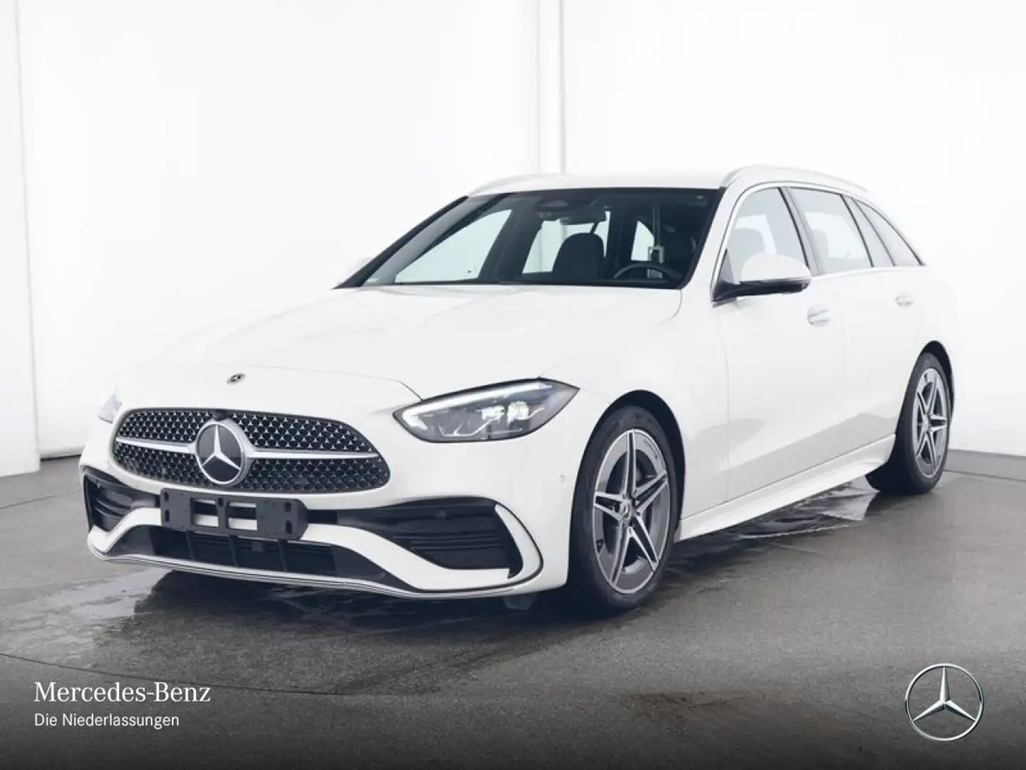 Mercedes-Benz C 180 T AMG+360+LED+TOTW+KEYLESS+9G Weiß - 2
