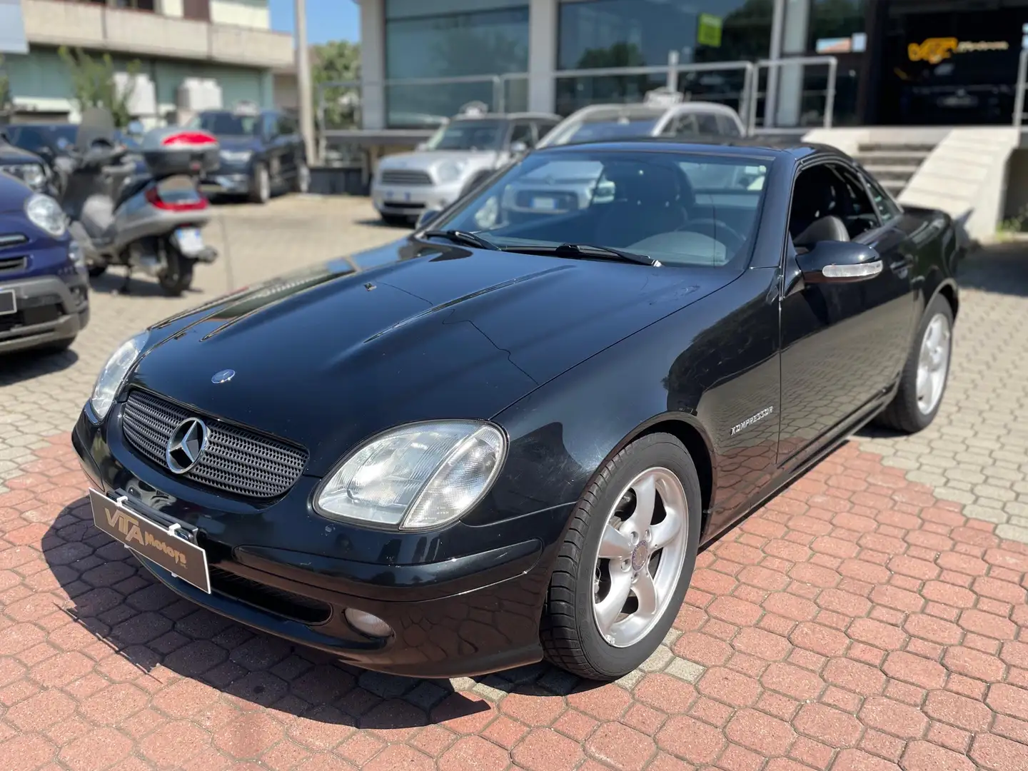 Mercedes-Benz SLK 200 SLK 200 KOMPRESSOR AUTOMATICA CABRIO Nero - 1