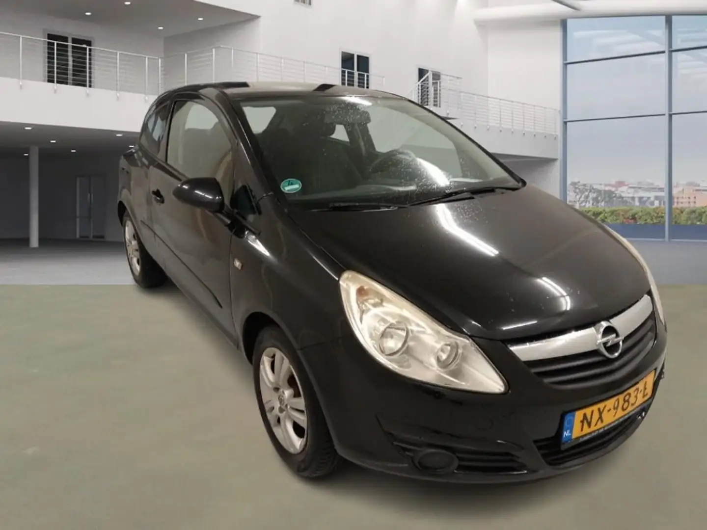 Opel Corsa 1.2-16V Essentia Zwart - 2