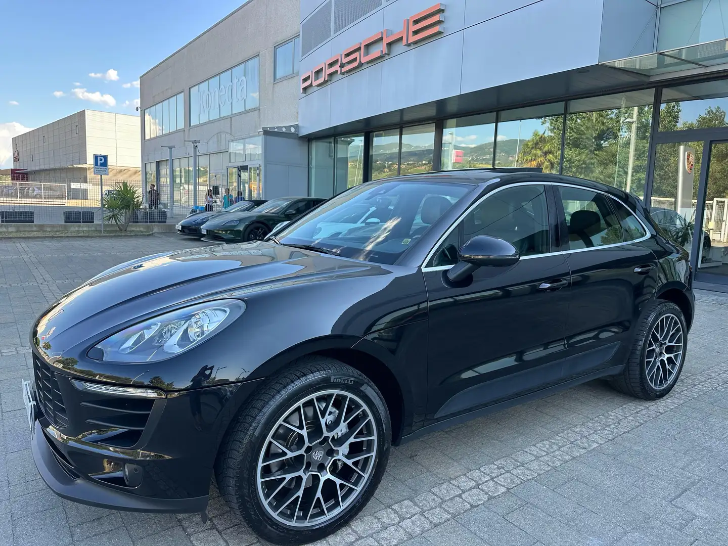 Porsche Macan Macan I 2014 3.0d S 250cv pdk my16 Nero - 2