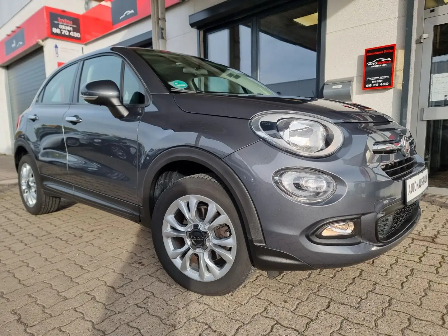 Fiat 500X 1.4 Turbo Pop Star City Look Navi/Sitzheizu Grau - 1