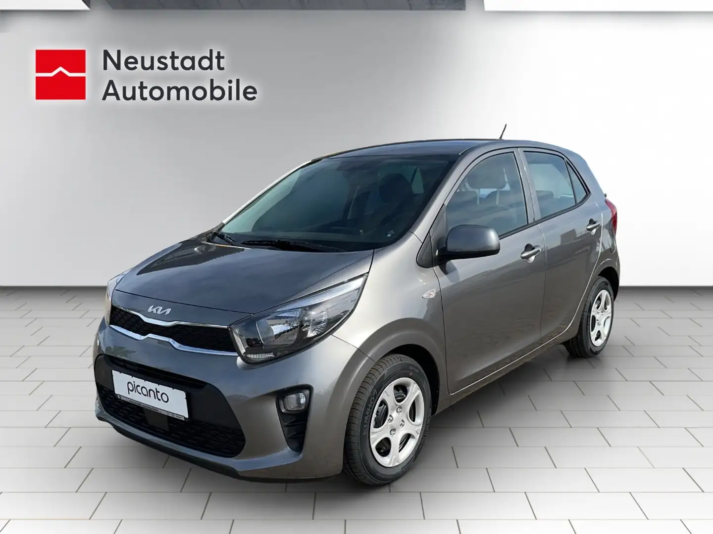 Kia Picanto 1,2 Edition Drive Klima Sitzheizung DAB Grau - 1
