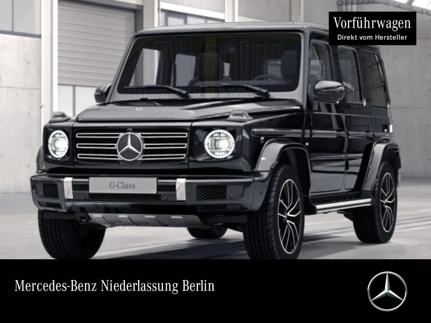 Mercedes-Benz G 500 GSD+360+AHK+MULTIBEAM+STHZG+FAHRASS+SPUR+9G Noir - 1