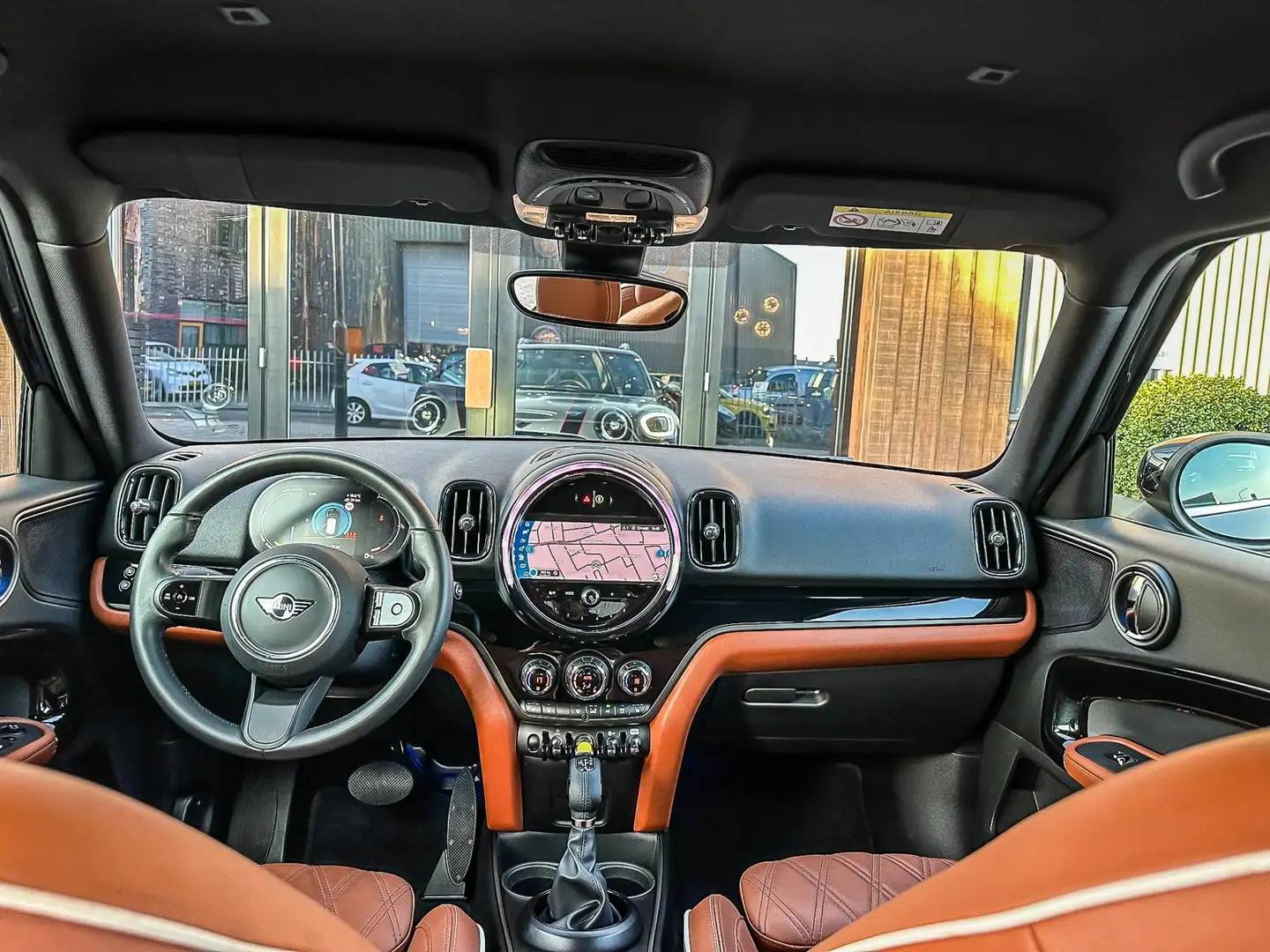 MINI Cooper S Countryman Mini 2.0 E ALL4 MINI Yours Aut 220pk/Bruin Leer/Ca Noir - 2