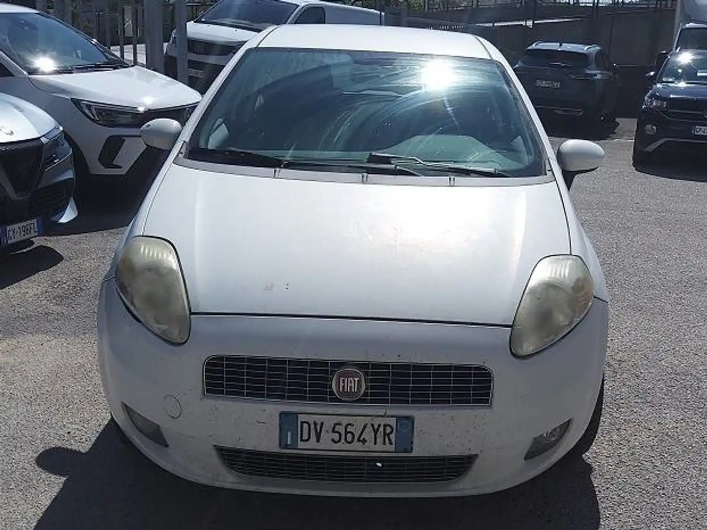 Fiat Grande Punto Grande Punto 5p 1.4 natural power Dynamic 77cv Blanc - 1
