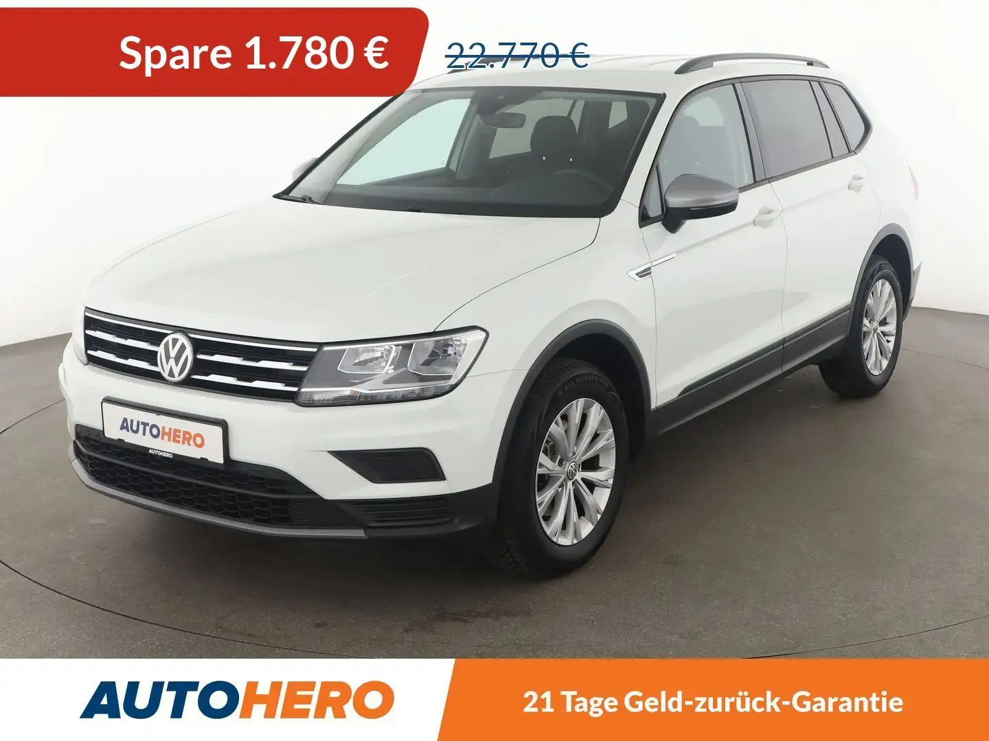 Volkswagen Tiguan Allspace 1.5 TSI ACT Trendline*KLIMA*LM-FELGEN* Белый - 1