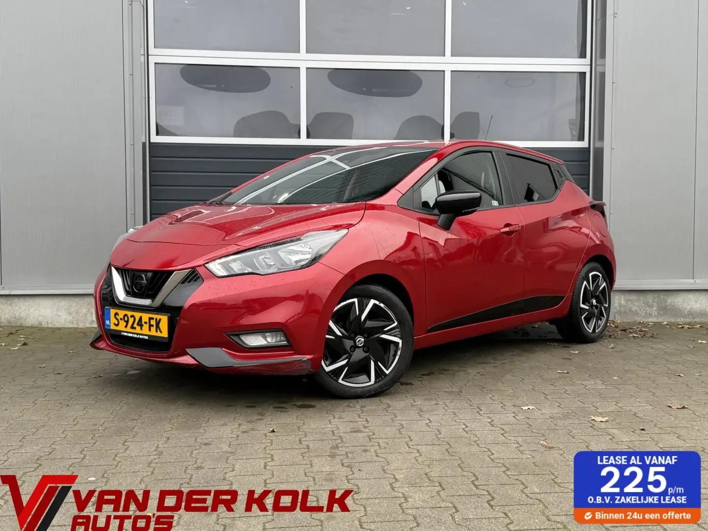 Nissan Micra 1.0 IG-T Business Premium | Cruise | Navigatie | A Rood - 1