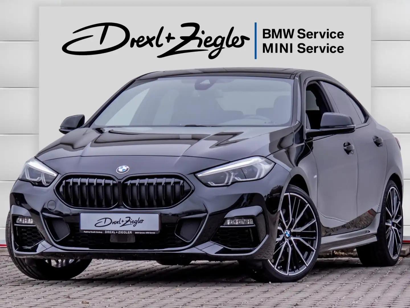 BMW 220 220i Gran Coupe M Sport 19" ACC AHK KoZ PanoDach Negro - 1