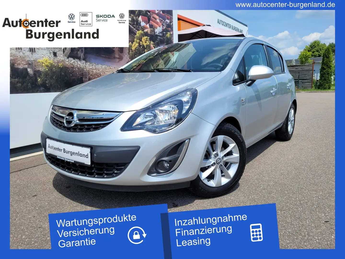 Opel Corsa D 1.4 Benzin Energy Lenkrad-+Sitztheizung Silber - 1