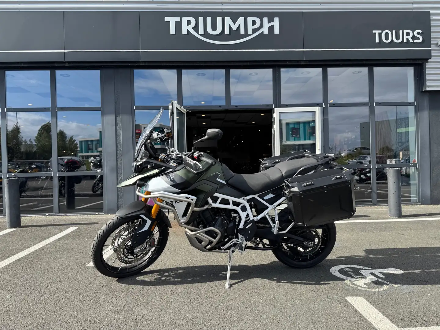 Triumph Tiger 900 Vert - 1
