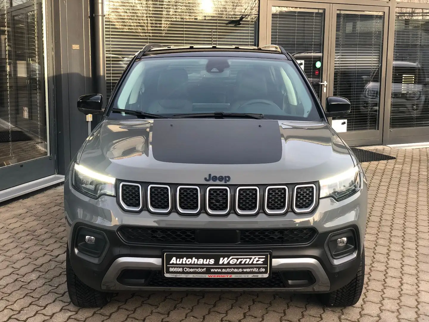 Jeep Compass 1.3 PHEV High Upland 4WD 240PS Gris - 2