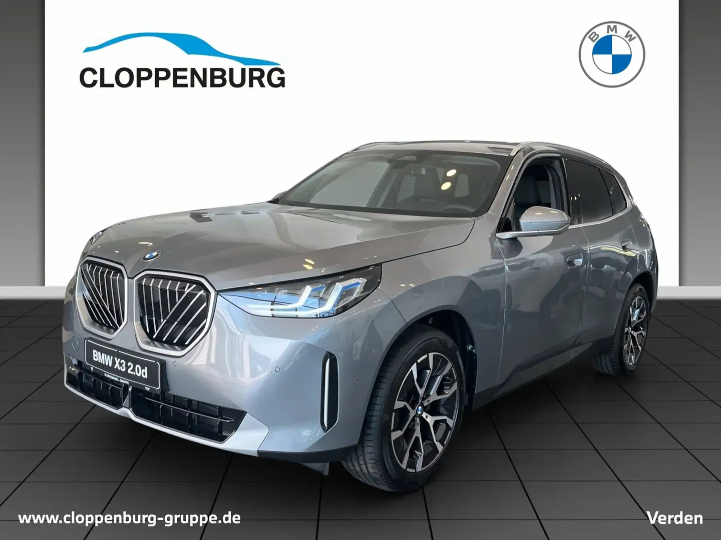 BMW X3 20d xDrive AHK H&K HiFi adap.LED Komfortzg. Shz Šedá - 1