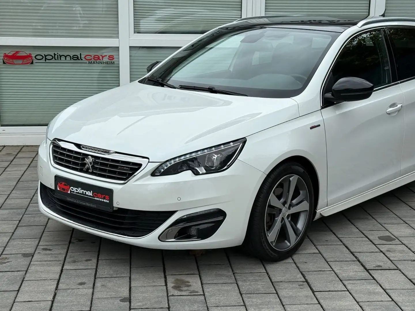 Peugeot 308 SW Allure GT-Line/Panorama/1.Hnd/Full-LED Blanc - 2