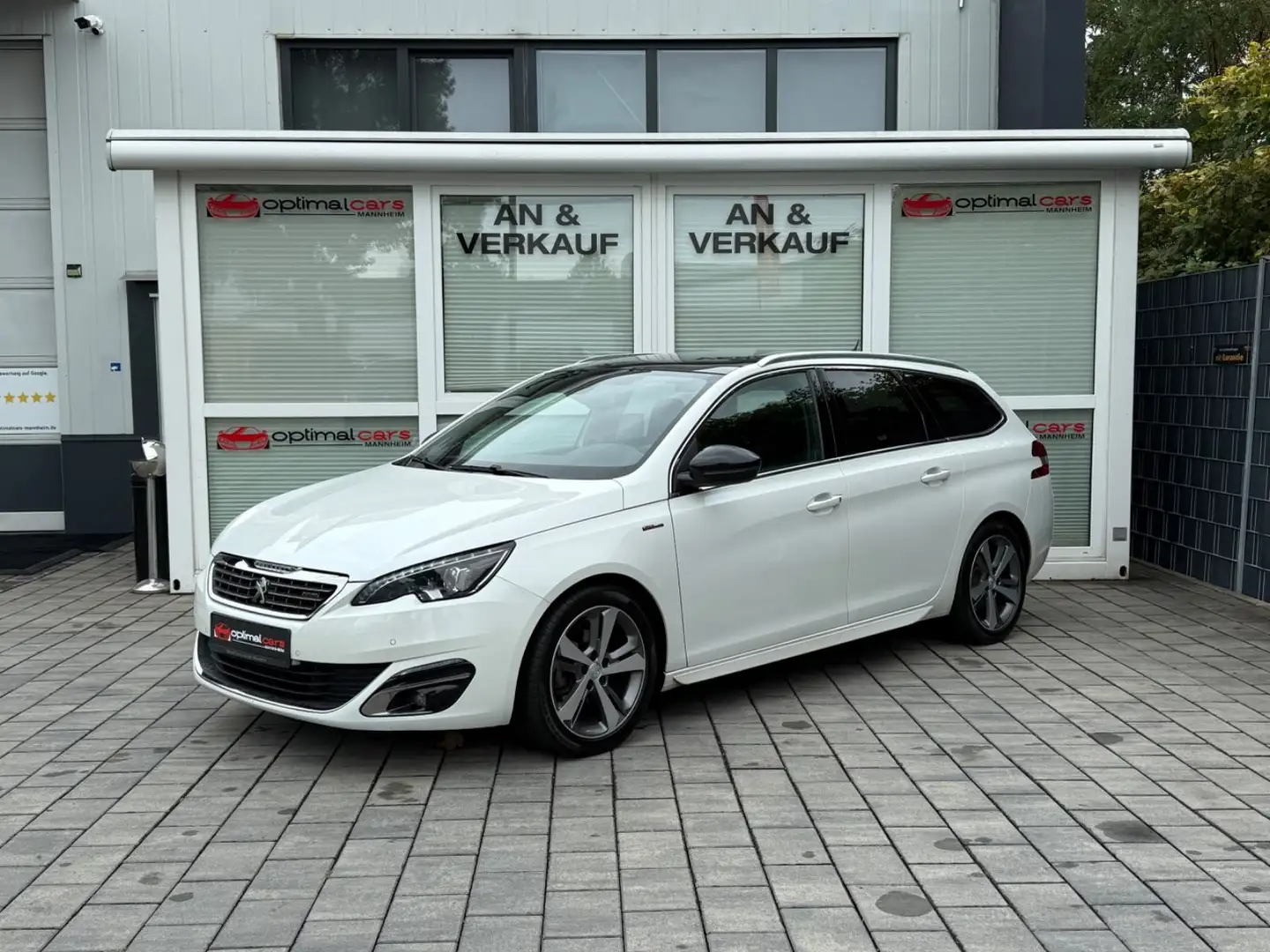 Peugeot 308 SW Allure GT-Line/Panorama/1.Hnd/Full-LED Blanc - 1
