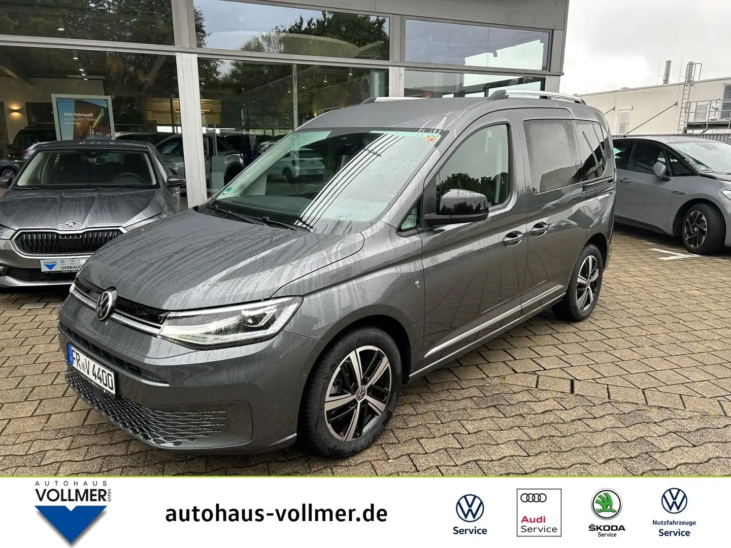 Volkswagen Caddy Style 1.5 TSI DSG Navi,Vorb.AHK,ACC,SHZ,PD Grau - 1