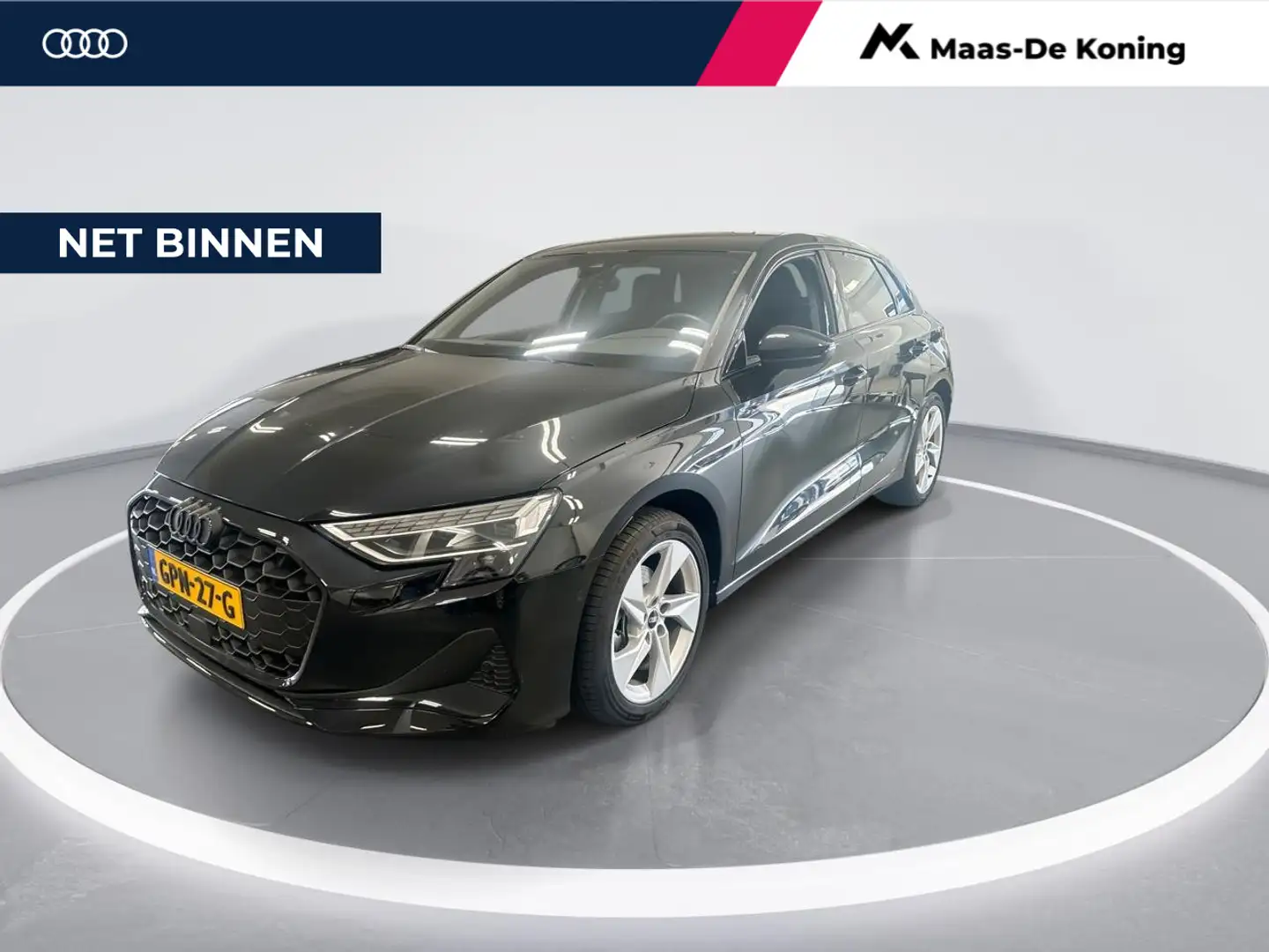 Audi A3 Sportback 35 Tfsi 150pk S-tronic Advanced Edition Zwart - 1