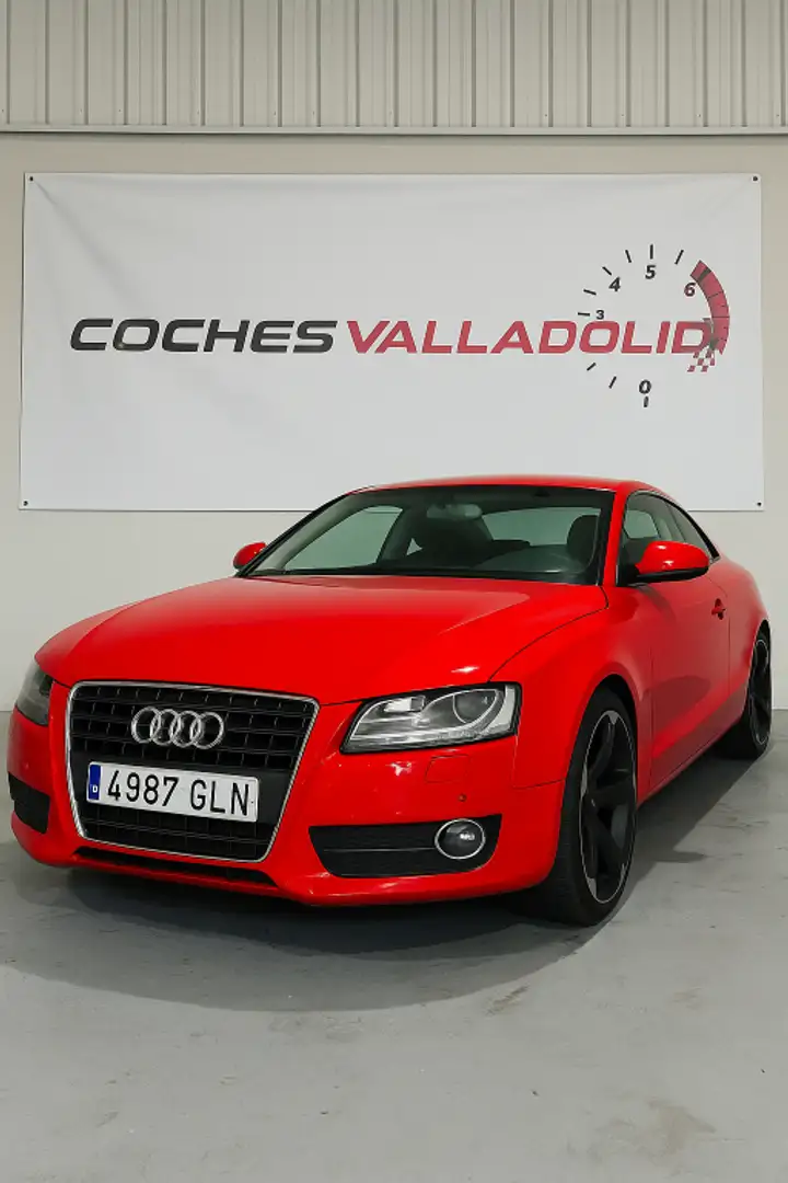 Audi A5 Coupé 2.7TDI Multitronic Rojo - 1