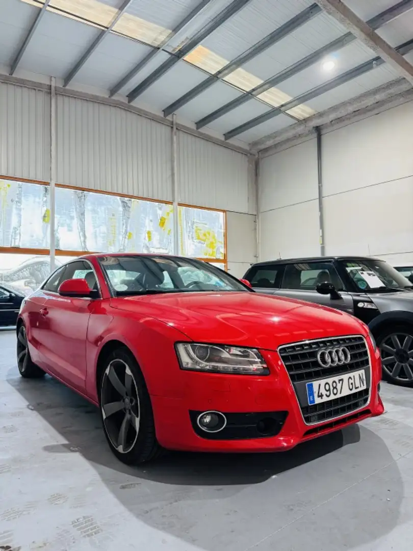 Audi A5 Coupé 2.7TDI Multitronic Rojo - 2