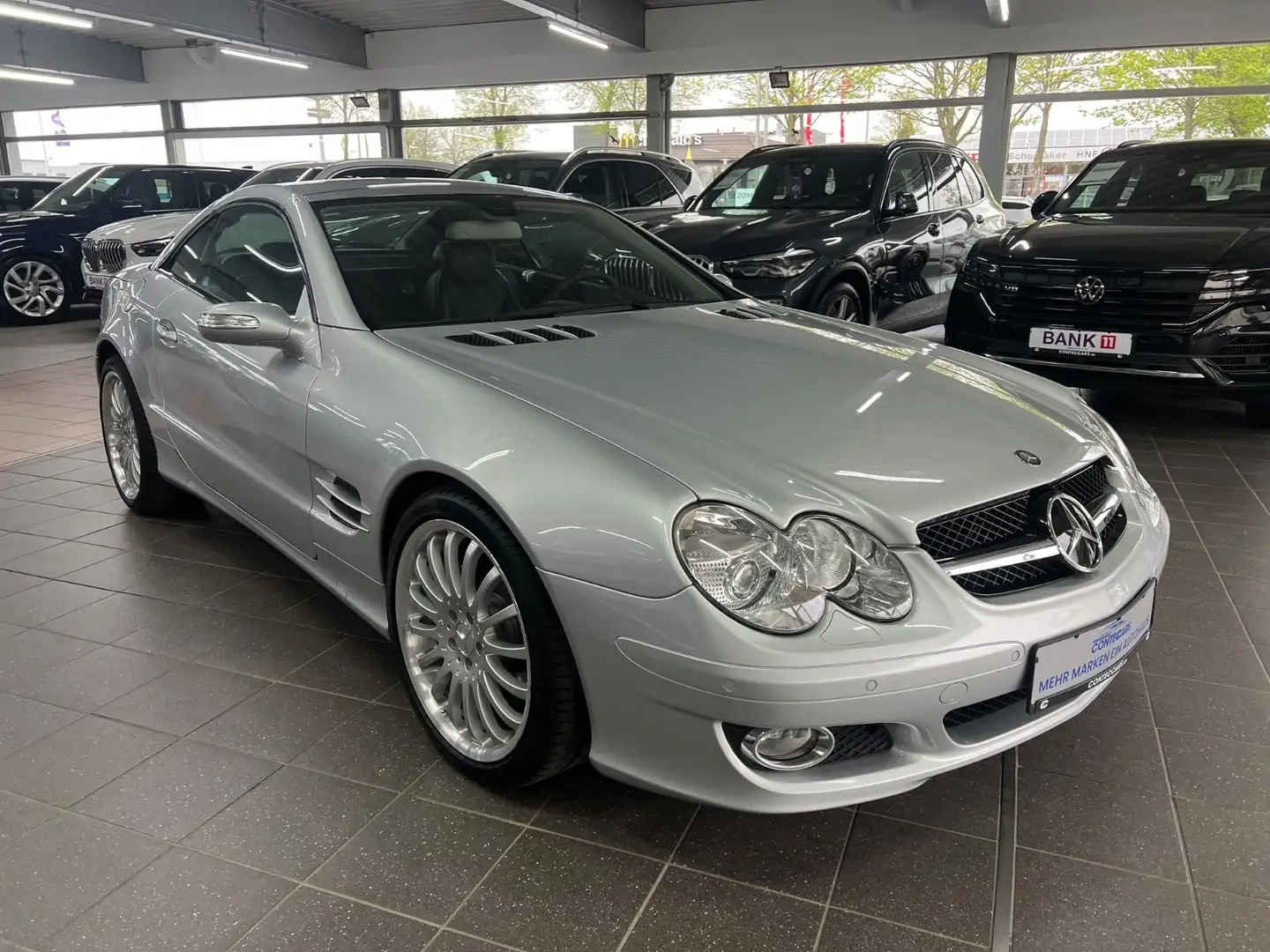 Mercedes-Benz SL 350 Roadster Xenon+Leder+ PTS+BOSE+Edelholz Plateado - 2