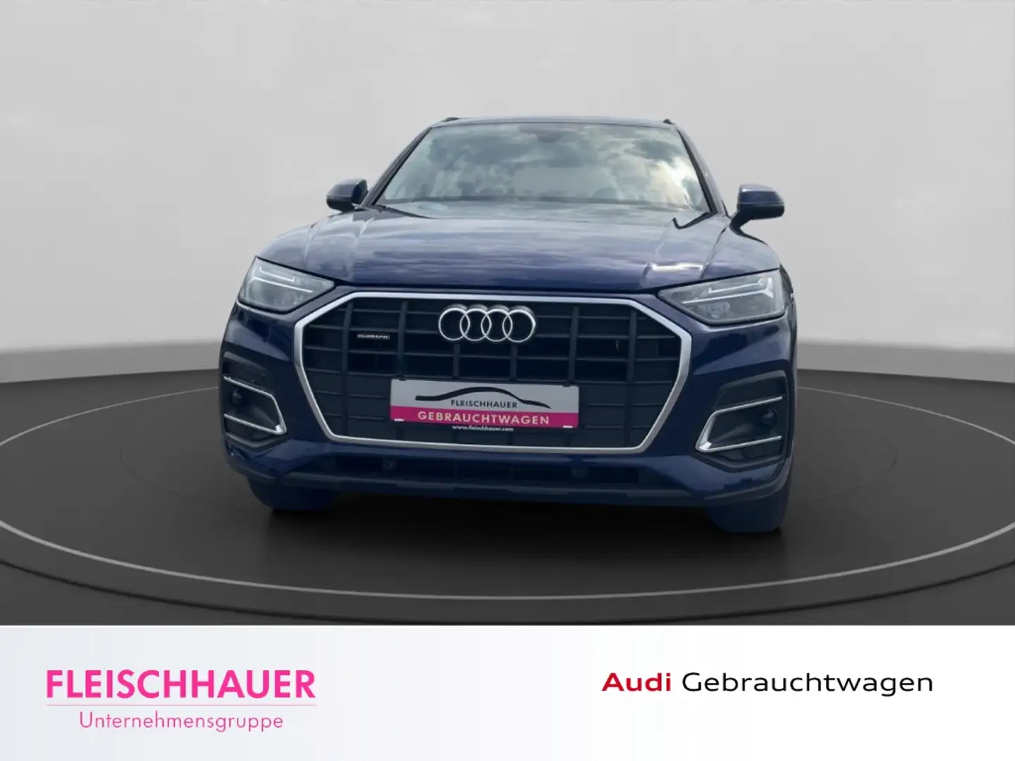Audi Q5 40 TDI quattro AHK schwenk Standhzg Sound Business Blau - 2