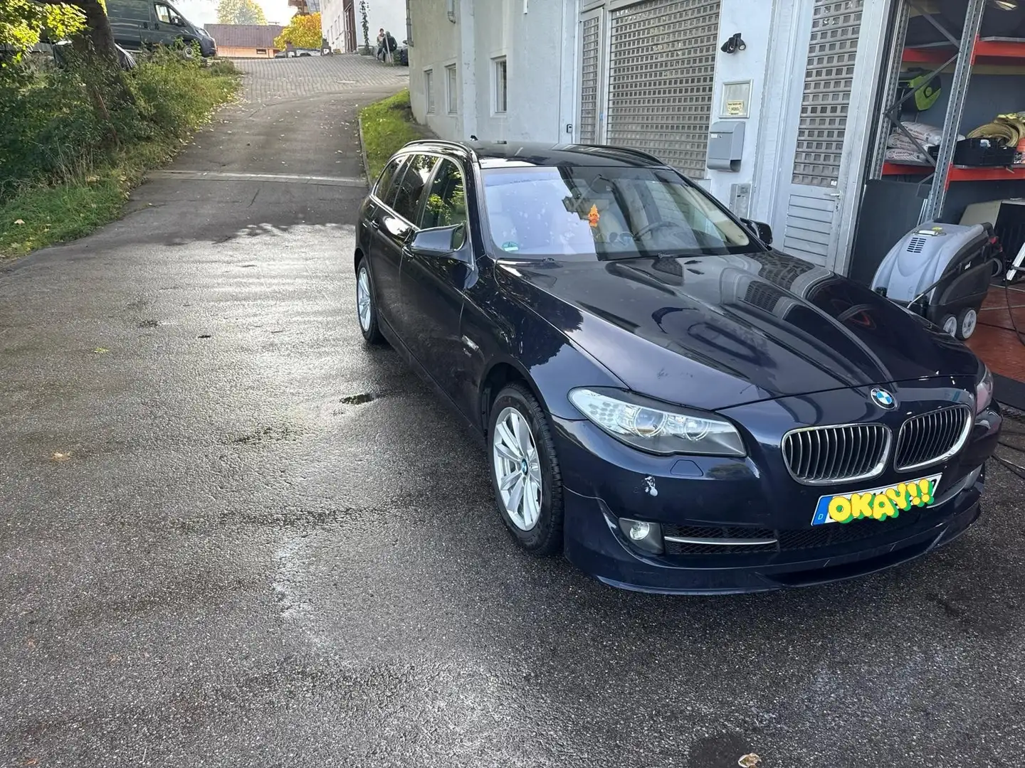 BMW 535 535d xDrive Touring Aut. Bleu - 2
