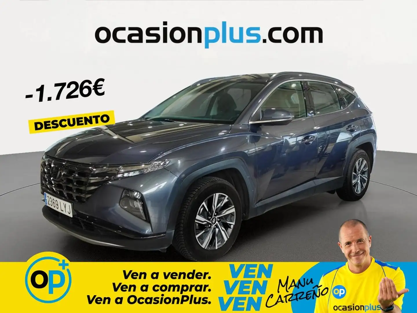 Hyundai TUCSON 1.6 TGDI Maxx 4x2 Gris - 1