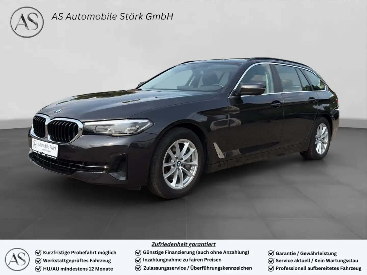 BMW 530 Touring LED+Kamera+Leder+CarPlay+DAB Grau - 1