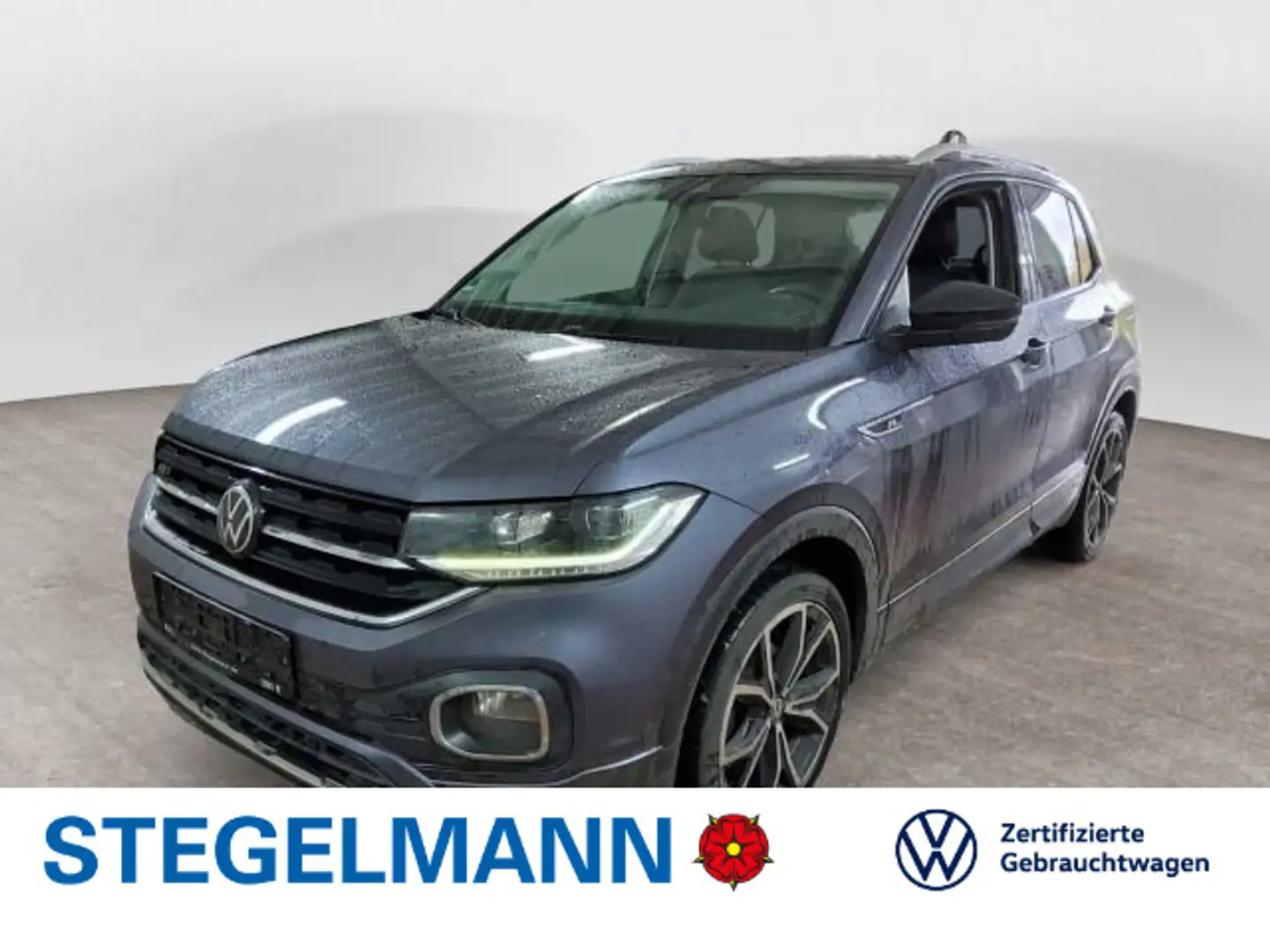 Volkswagen T-Cross 1.0 TSI DSG Style R-Line *LED*Navi*Sitzh Grau - 1