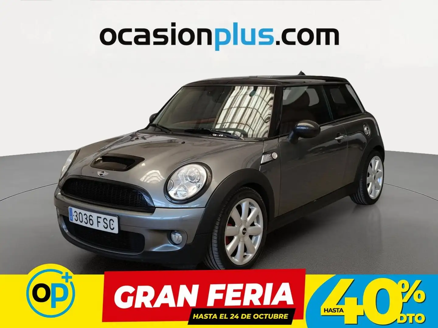 MINI Cooper S Aut. Gris - 1