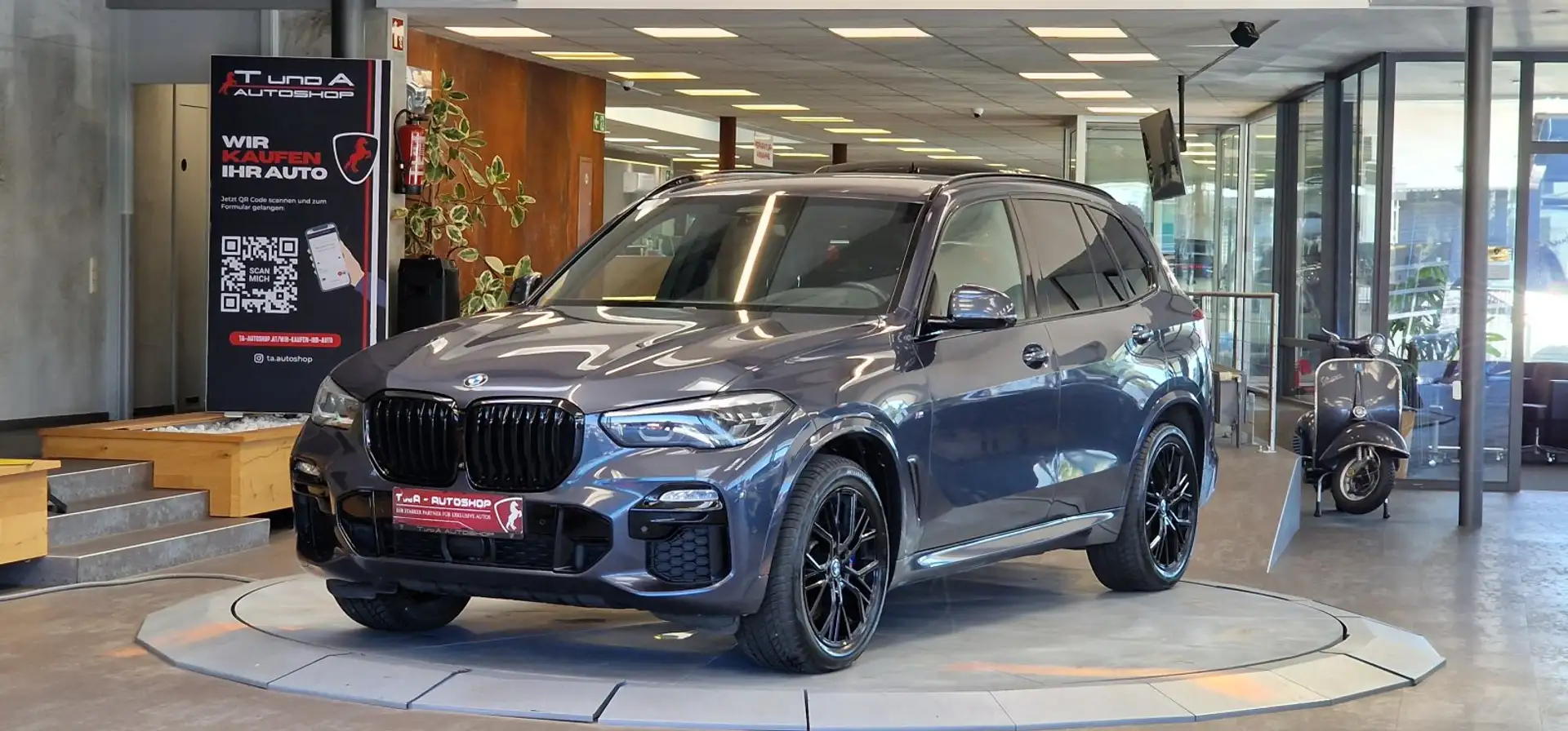 BMW X5 40d xDrive G05 M-Paket Aut. *Head-up*AHK*360°*Sitz Grau - 1