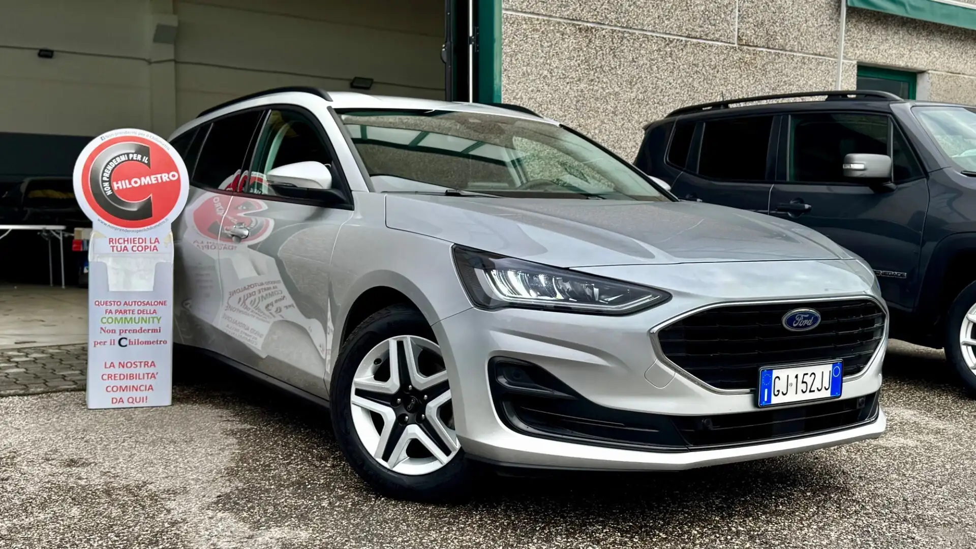 Ford Focus FORD FOCUS SW 1.5 ECOBLUE 120CV - MANUALE, CAR PLA Argento - 1