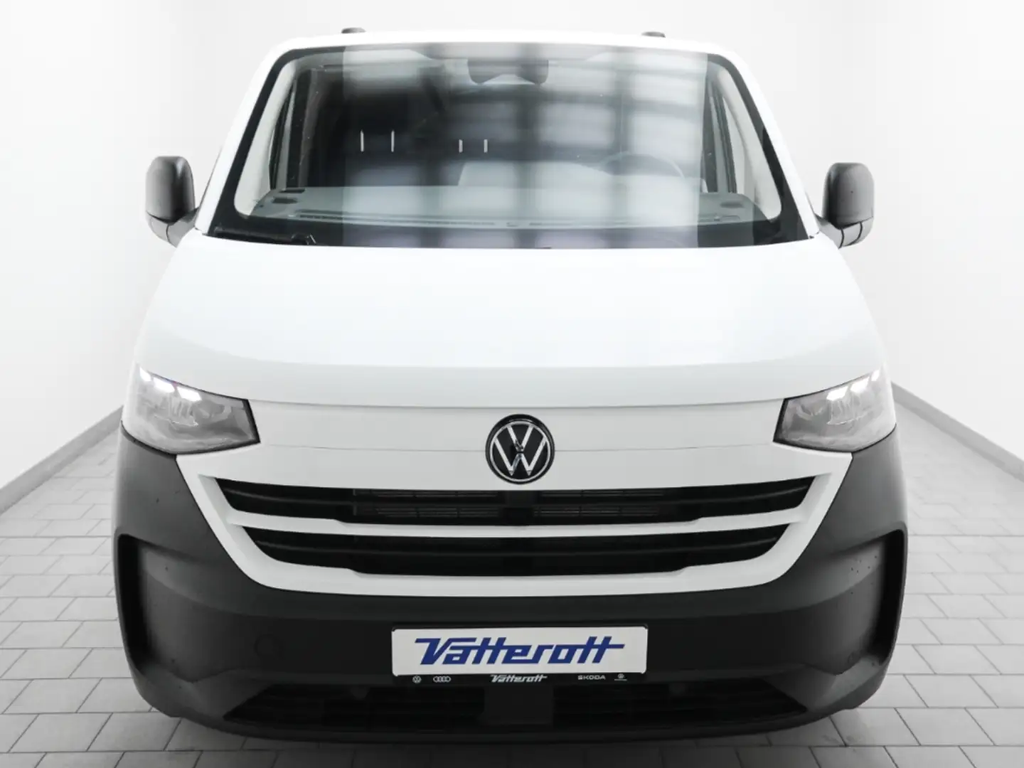 Volkswagen T7 Transporter Kasten 2.0 TDI LR AHK Navi Klima Ganzjahresreifen Weiß - 2